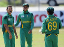 David Rhoda has a laugh after picking up one of his four wickets, New Zealand v South Africa, ICC Under-19 World Cup, 3rd place play-off, Townsville, August 25, 2012