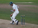 James Taylor looks back to discover he has been dismissed hit wicket, County Championship, Division One, Edgbaston, August 30, 2012