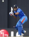 Virat Kohli takes his eyes off a Mohammad Sami beamer, India v Pakistan, World Twenty20 warm-ups, Colombo, September 17, 2012