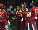 West Indies celebrate a wicket, Ireland v West Indies, World Twenty20 2012, Group B, Colombo, September 24, 2012