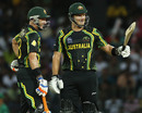 Shane Watson raises his bat after scoring fifty, Australia v South Africa, Super Eights, World Twenty20, Colombo, September 30, 2012