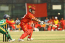 Action from the match between China and Bangladesh, ACC Women's T20 Asia Cup, Guangzhou, October 24, 2012