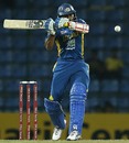 Tillakaratne Dilshan prepares to play a short delivery, Sri Lanka v New Zealand, 2nd ODI, Pallekele, November 4, 2012