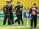 Shaun Tait took 2 for 14 for Wellington, Wellington v Canterbury, HRV Cup, Wellington, November 9, 2012