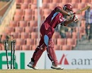 Kieran Powell was bowled by Farhad Reza for 34, BCB XI v West Indians, Khulna, November 28, 2012