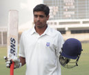 Virag Awate scored twin centuries on Ranji debut, Vidarbha v Maharashtra, Ranji Trophy, Group B, Nagpur, 4th day, November 27, 2012
