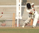 Laxmi Shukla loses his offstump to Abhishek Nayar, Mumbai v Bengal, Ranji Trophy, Group A, Mumbai, 4th day, December 4, 2012
