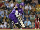 Travis Birt scored an unbeaten 57, Brisbane Heat v Hobart Hurricanes, BBL, Brisbane, December 9, 2012
