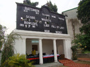 The pavilion at the Roshanara Club ground in Delhi, Delhi v Maharashtra, Ranji Trophy, 1st day, Delhi, December 15, 2012