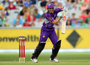 George Bailey's wasn't the most fluent of innings, Melbourne Stars v Hobart Hurricanes, Big Bash League, December 15, 2012