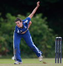 Georgia Elwiss went wicketless in her ten overs, England v India, 4th ODI, Truro, July 8, 2012