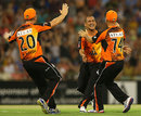 Perth Scorchers' Alfonso Thomas took 4 for 8, Perth Scorchers v Melbourne Renegades, BBL, Perth, December 29, 2012 