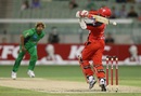 Marlon Samuels is hit by a bouncer from Lasith Malinga, Melbourne Stars v Melbourne Renegades, Big Bash League, MCG, January 6, 2013