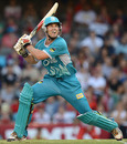 Luke Pomersbach scored a commanding century to lead Brisbane Heat to the final, Melbourne Renegades v Brisbane Heat, 1st semi-final, Melbourne (Docklands), January 15, 2013