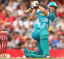Luke Pomersbach smashed a 70-ball 112, Melbourne Renegades v Brisbane Heat, 1st semi-final, Melbourne (Docklands), January 13, 2015