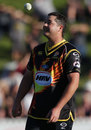 Jesse Ryder claimed two wickets to go with his blistering 46, Wellington v Auckland, HRV Cup play-off, January 18, 2013
