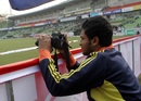 Shakib Al Hasan takes a picture on his off day, Chittagong Kings v Duronto Rajshahi, BPL 2012-13, Mirpur, January 19, 2013