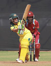 Lisa Sthalekar made fifty before retiring hurt, Australia v West Indies, Women's World Cup warm-up, Mumbai, January 28, 2013