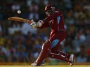 Devon Thomas pulls off the front foot, Australia v West Indies, 3rd ODI, Canberra, February 6, 2013