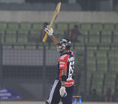 Shamsur Rahman scored 98, Rangpur Riders v Sylhet Royals, Bangladesh Premier League 2012-13, Mirpur, February 7, 2013