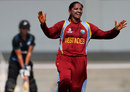 Anisa Mohammed got the crucial wicket of Suzie Bates, New Zealand v West Indies, Super Six match, Women's World Cup 2013, Mumbai,  February 11, 2013