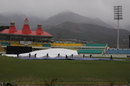 The rain came down during Delhi-Punjab's Vijay Hazare Trophy match, Delhi v Punjab, Vijay Hazare Trophy, Dharamsala, February 15, 2013