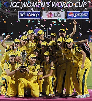 Australia women beat West Indies to win World Cup 2013