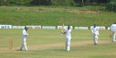 Timycen Maruma acknowledges the crowd after getting to a hundred, Mountaineers v Matabeleland Tuskers, Logan Cup, Mutare Sports Club, February 21, 2013
