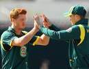 Alister McDermott's three wickets led to a batting collapse, Australia A v England Lions, 3rd unofficial ODI, Hobart, February 22, 2013