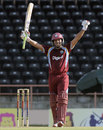 Ramnaresh Sarwan scored his fifth ODI hundred and his first since his return to the West Indies team, West Indies v Zimbabwe, 2nd ODI, Grenada, February 24, 2013