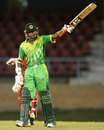 Devendra Bishoo was unbeaten on 52, Trinidad & Tobago v Guyana, Regional Super50, Port of Spain, March 11, 2013