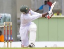 Vusi Sibanda is hit on the helmet, West Indies v Zimbabwe, 2nd Test, Dominica, 3rd day, March 22, 2013
