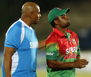 Tamim Iqbal suffered a hairline fracture on his right thumb while fielding, Sri Lanka v Bangladesh, 1st ODI, Hambantota, March 23, 2013