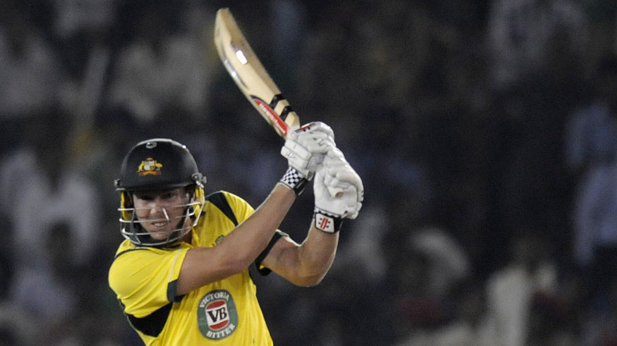 James Faulkner attacks the off side James Faulkner attacks the off side