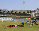 West Indies' nets session at Wankhede Stadium, Mumbai, November 12, 2013 West Indies' nets session at Wankhede Stadium, Mumbai, November 12, 2013