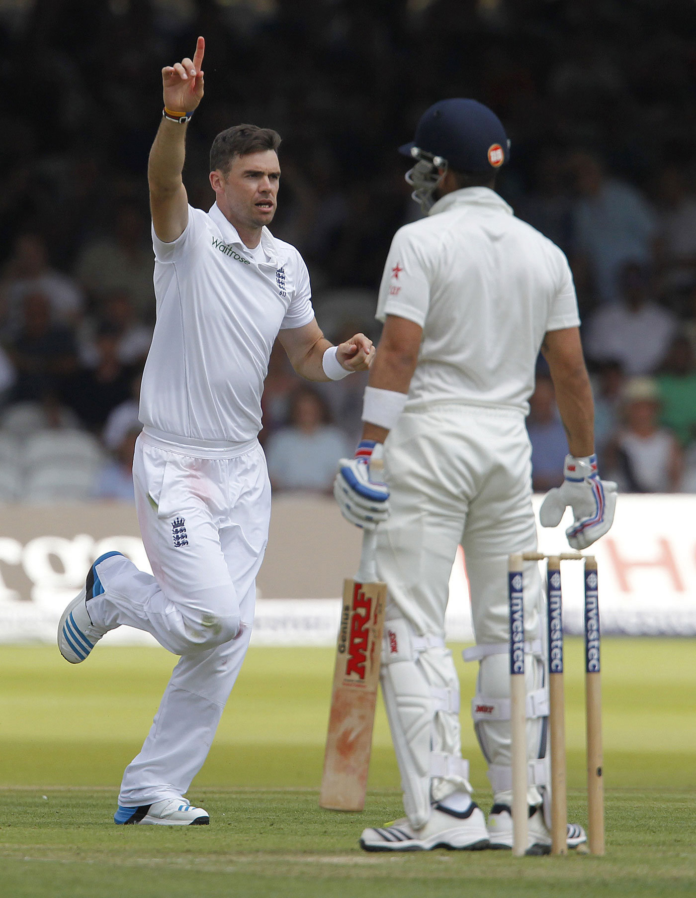 James Anderson, Virat Kohli, England vs India