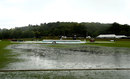 A wet outfield in Wormsley delayed play, England Women v India Women, Only Test, Wormsley, 2nd day, August 14, 2014 A wet outfield in Wormsley delayed play, England Women v India Women, Only Test, Wormsley, 2nd day, August 14, 2014