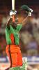 Odumbe acknowledging the crowds applause on his fifty, 6th Match: Kenya v Pakistan, Cherry Blossom Sharjah Cup, 8 Apr 2003