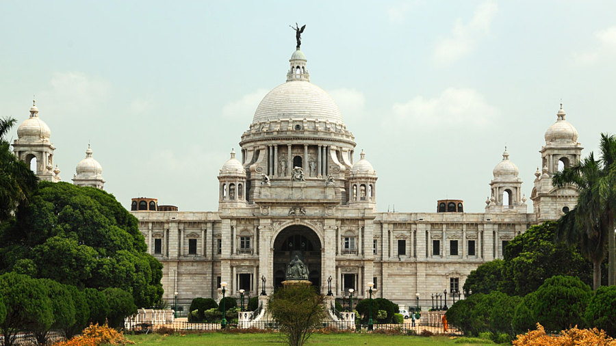 The Victoria Memorial in Kolkata The Victoria Memorial in Kolkata