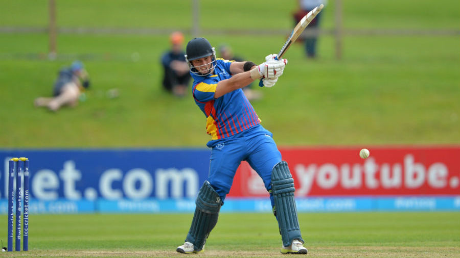 Stephan Baard struck five sixes and seven fours during his 54-ball 87 Stephan Baard struck five sixes and seven fours during his 54-ball 87