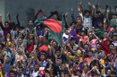 Bangladesh fans cheer their team on, Bangladesh v South Africa, 1st Test, Chittagong, 2nd day, July 22, 2015 Bangladesh fans cheer their team on, Bangladesh v South Africa, 1st Test, Chittagong, 2nd day, July 22, 2015