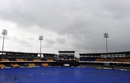 Rain delayed start of play at the R Premadasa Stadium, Sri Lanka v West Indies, 1st ODI, Colombo, November 1, 2015 Rain delayed start of play at the R Premadasa Stadium, Sri Lanka v West Indies, 1st ODI, Colombo, November 1, 2015