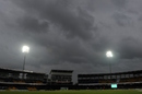 Dark clouds gather over the R Premadasa Stadium, Sri Lanka v West Indies, 1st ODI, Colombo, November 1, 2015 Dark clouds gather over the R Premadasa Stadium, Sri Lanka v West Indies, 1st ODI, Colombo, November 1, 2015