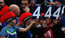Young fans in red headgear cheer for Leicestershire, Leicestershire v Derbyshire, NatWest T20 Blast, North Group, Grace Road, May 22, 2015 Young fans in red headgear cheer for Leicestershire, Leicestershire v Derbyshire, NatWest T20 Blast, North Group, Grace Road, May 22, 2015