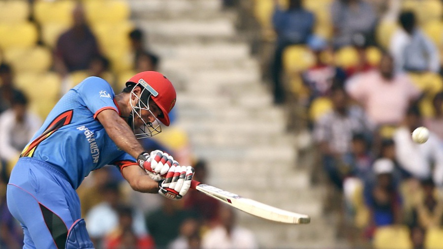 Najibullah Zadran made an unbeaten 48 Najibullah Zadran made an unbeaten 48