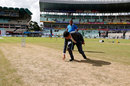 Sourav Ganguly inspects the Eden Gardens' pitch, India v New Zealand, 2nd Test, Kolkata, 1st day, September 30, 2016 Sourav Ganguly inspects the Eden Gardens' pitch, India v New Zealand, 2nd Test, Kolkata, 1st day, September 30, 2016