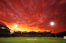 Cricket at sunset in Adelaide, South Australia v New South Wales, Sheffield Shield 2016-17, Adelaide, 1st day, December 5, 2016 Cricket at sunset in Adelaide, South Australia v New South Wales, Sheffield Shield 2016-17, Adelaide, 1st day, December 5, 2016