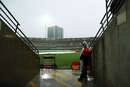 Rain interrupted play more than once on the fourth day, Australia v Pakistan, 1st Test, Brisbane, 4th day, December 18, 2016 Rain interrupted play more than once on the fourth day, Australia v Pakistan, 1st Test, Brisbane, 4th day, December 18, 2016