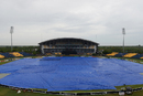 Rain halted play for more than an hour, Sri Lanka v Zimbabwe, 4th ODI, Hambantota, July 8, 2017 Rain halted play for more than an hour, Sri Lanka v Zimbabwe, 4th ODI, Hambantota, July 8, 2017