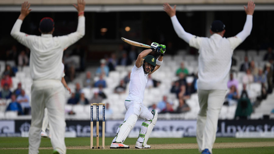 Hands up if you think he's out for a golden duck Hands up if you think he's out for a golden duck
